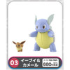 Bandai Candy Pokemon Scale World Kanto Region No.03 Eevee & Wartortle