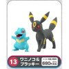 Bandai Candy Pokemon Scale World Johto Region No.13 Totodile & Umbreon