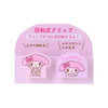  Sanrio My Melody Rotating Clip 2-Piece Set 360-Degree Rotating Memo Stand 
