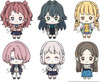  Proof Nyokinto: Gakuen iDOLM@STER Mascot Figure Collection Vol.1 6Pack BOX 