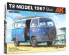  Platz 1/35 1967 One Box Car Bus Type Plastic Model 