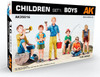  Platz 1/35 Child Figures (Boy) Set Plastic Model 