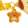  Sanrio Pompompurin Key Ring Hanger with Mascot Key Holder Strap 