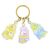  T's Factory Sumikko Gurashi 3 Charm Keychain Starlit Stroll 