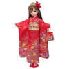  Takara Tomy Licca Doll Kimono Red Licca-chan 
