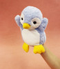 TAKE OFF Hand Puppet Penguin Blue