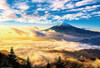 Beverly 300-017 Jigsaw Puzzle Mount Fuji Shining in Sunrise (300 Pieces)