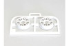 Kyosho MZH131W-N0B Multi Wheel II N/Offset 0(White/RE30/2pc)