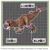 Takara Tomy Ania Jurassic World Wanugget T-Rex Animal Dinosaur