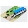 Tomytec Truck Collection Livestock Transport Vehicle Set A (N scale)