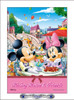  Yanoman 99-354 Jigsaw Puzzle Disney Blue Sky Cafe Terrace (Panel Set Included) (99 Pieces) 