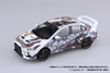  Aoshima 1/24 Itasha No.3 - Umamusume Pretty Derby Ver.2 CZ4A Lancer Evolution X Final Edition 15 (Mitsubishi) Plastic Model 