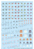  Kotobukiya Megami Device M.S.G PUNI MOFU Lang Eye Decal Set 