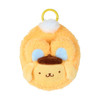  Sanrio Pompompurin Mini Pouch Charm (Spring Rabbit) Accessory Holder Makeup Pouch with Carabiner 