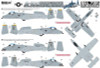  Pit-Road 1/72 US Air Force A-10C Attack Aircraft Plastic Model 