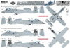  Pit-Road 1/72 US Air Force A-10C Attack Aircraft Plastic Model 