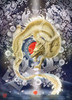 Epoch 06-601s Jigsaw Puzzle Lucky Golden Dragon (500 Pieces)