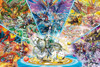  Yanoman 10-1260 Jigsaw Puzzle Gods of the Sky and Dragons (Puzzle & Dragons) (1000 Pieces) 