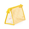 Sanrio Other Clear Pouch Hanamaru Obake Transparent PVC and Steel Zipper Closure Recommended Age: 3 Years and Above