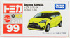 Takara Tomy Tomica 99 Toyota Sienta 859765