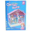 Heart Art Collection Jigsaw Puzzle 3D Puzzle 3D Craft Model Dollhouse: Carrie's Home (93 Pieces)