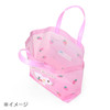 Sanrio My Melody Pool Bag PVC Vinyl Bag with Name Space