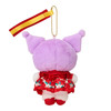 Sanrio Kuromi Mascot Holder (Ichigo Shinbun 50th Anniversary)