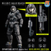 1000toys RE:EDIT Halo: REACH - Spartan-B312 (Noble Six) 1/12 Figure EXCLUSIVE EDITION