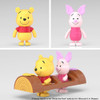 Aoshima RakuPla TokoToko: Disney Characters: Winnie The Pooh - Pooh & Piglet Plastic Model
