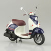 Aoshima 1/12 The Bike No.60 Yamaha Vino '13 Dark Grayish Blue Metallic A (Blue Beige) Plastic Model