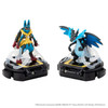 Pokemon Center Original Pokemon Center Original Moncolle Battle Set Mega Lucario VS Mega Charmeleon X  Figure Plastic Model