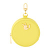 Pokemon Center Original Genuine Leather Mini Round Pouch Pikachu  Pouch, Drawstring Bag