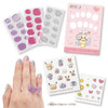 Pokemon Center Original PokePeace Clear Nail Set Basic  Kids Accessories