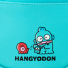 Sanrio Hangyodon Pouch (Hangyodon And Sayuri's Cheerful Life) Accessory Case Made of PU Leather and Polyester Includes Outer Pocket and Inner Pocket S