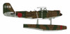  Hasegawa 1/72 Kawanishi E7K1 Navy Type 94 Reconnaissance Seaplane Ashigara Mounted Model w/ Catapult Plastic Model 