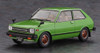 Hasegawa 1/24 Toyota Starlet KP61 SE (3-door) Middle Model (1980) Plastic Model