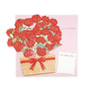  Sanrio Greeting Card Message Card Mother's Day 3D Tall Flower Basket 