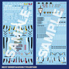  Aoshima V.F.G. Macross Frontier VF-25 General Purpose Decal Set 