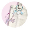  T's Factory Sanrio Angel Wire Key Ring Cinnamoroll 