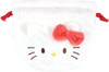  T's Factory T's Factory Sanrio Mascot Drawstring Pouch Hello Kitty 