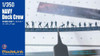 Other 1/350 Navy Deck Crew Figure 50 Set 