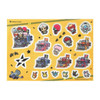  Pokemon Center Original Sticker Set Pokemon Trainers - Stardust Besties - Deformed Art 
