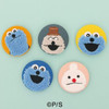  Ensky PUPPET SUNSUN Fluffy Can Badge Collection (5pcs BOX) 