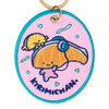  Sanrio  Embroidered Patch Keychain (Character Award First Edition) Kirimi-Chan 