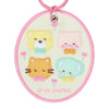  Sanrio Embroidered Patch Keychain (Character Awards First Edition) Cheery Chums 