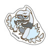 Capcom Monster Hunter Mon Defo Die-Cut Sticker Arkveld