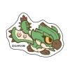 Capcom Monster Hunter Mon Defo Die-Cut Sticker Rathian