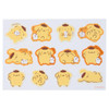  Sanrio Pom Pom Purin Sticker Set (Pudding And Muffin Friendship Time) 