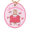  Sanrio  Embroidered Patch Keychain (Character Grand Prize 1st Edition) Marron Cream 