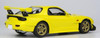  Platz Mazda RX-7 (FD3S) Custom Competition Yellow Mica Plastic Model 